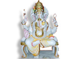 Ganesha eating sweets